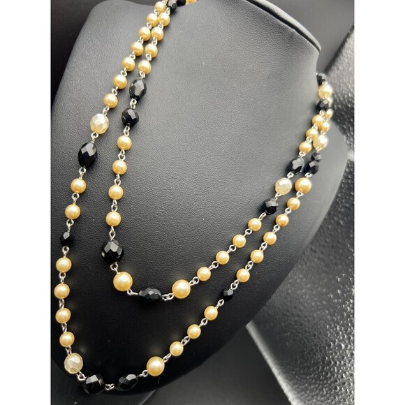 White House Black Market Double-Strand Necklace - Picture 7 of 8